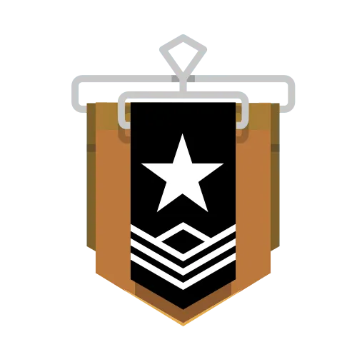 Rainbow Six Siege Bronze V rank icon